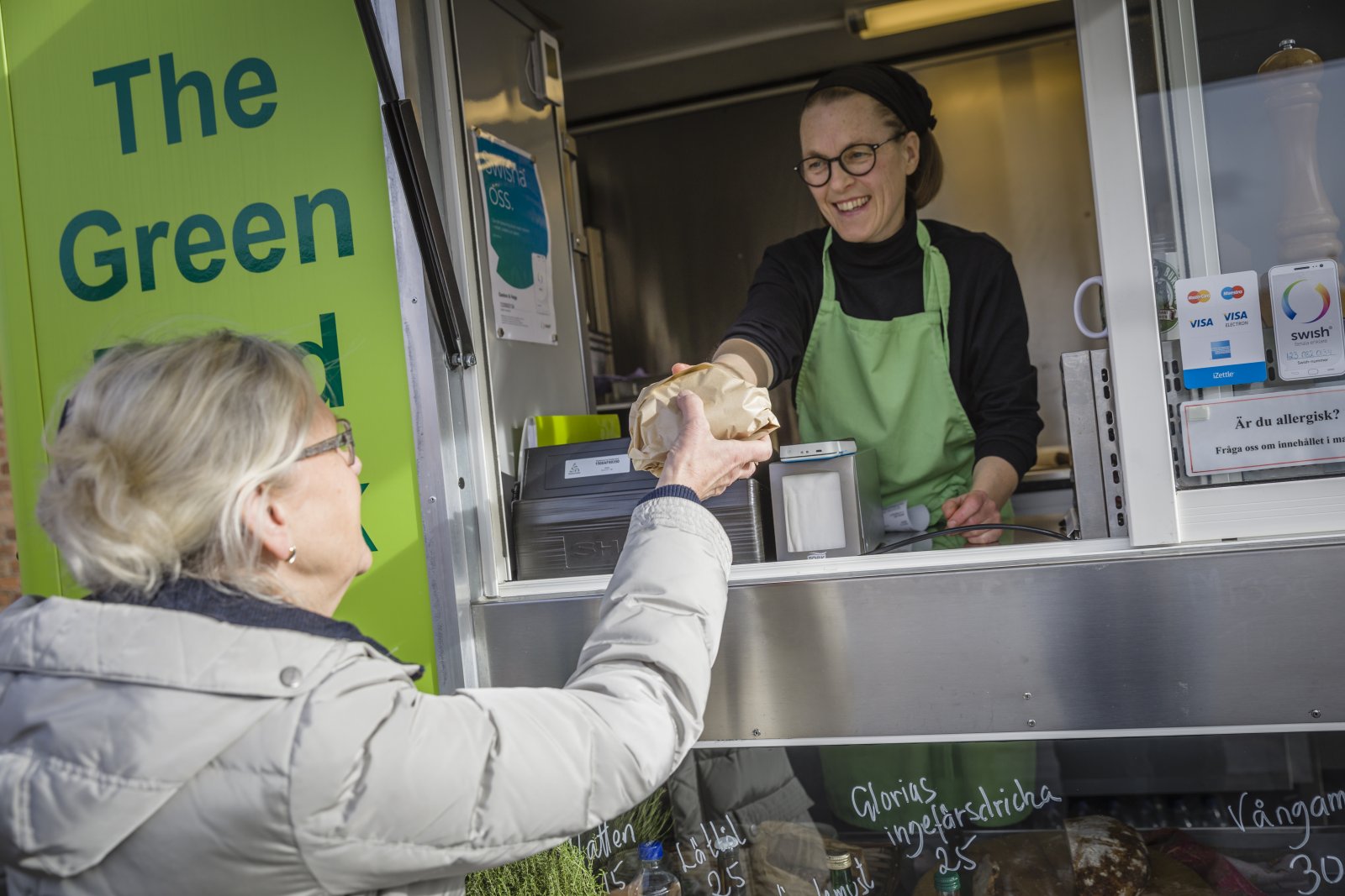 Annelie Idman, Gaston & Vega, the green food truck. © Sven Persson / swelo.se